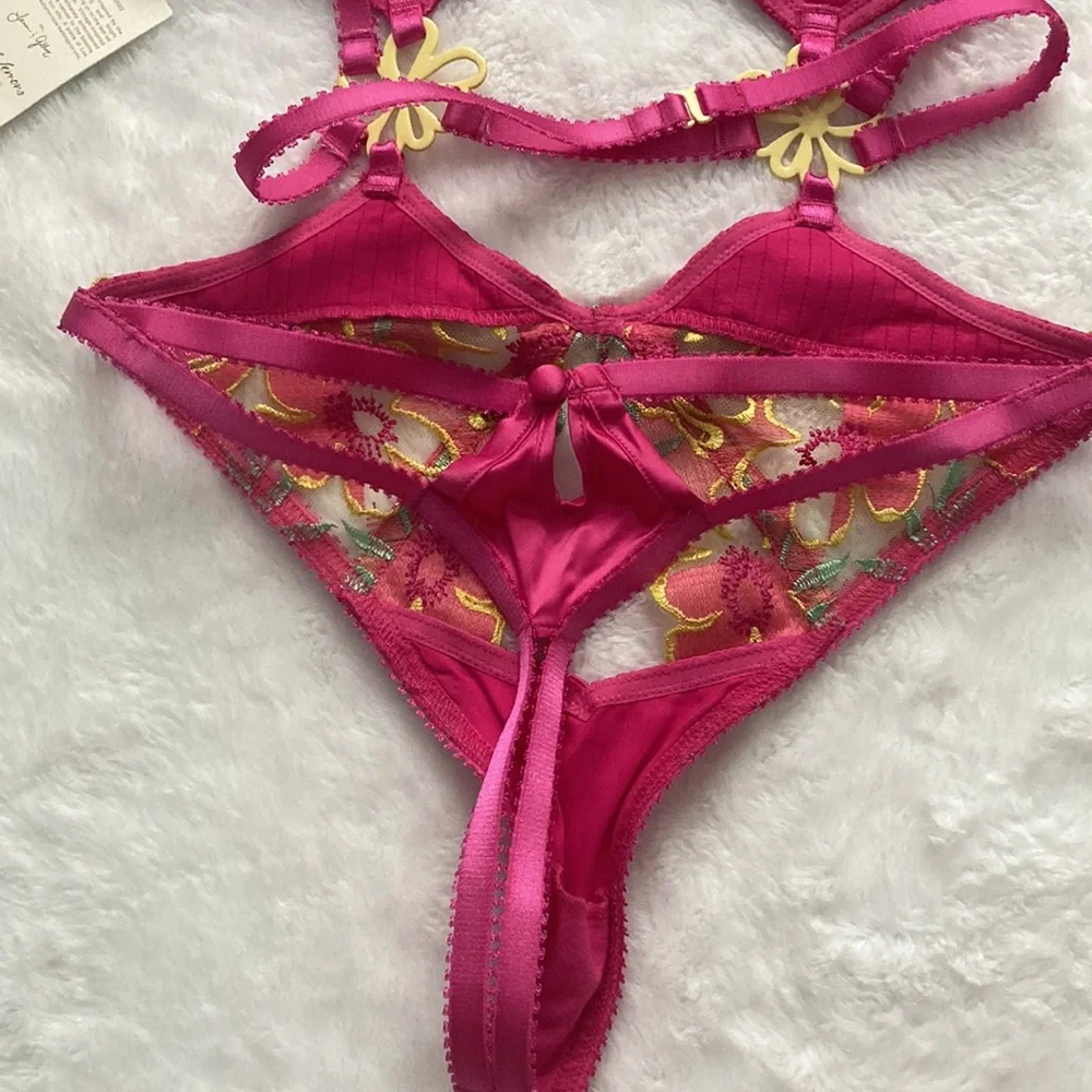 Pink Lingerie Body Suit 💕 - Picture 5 of 12
